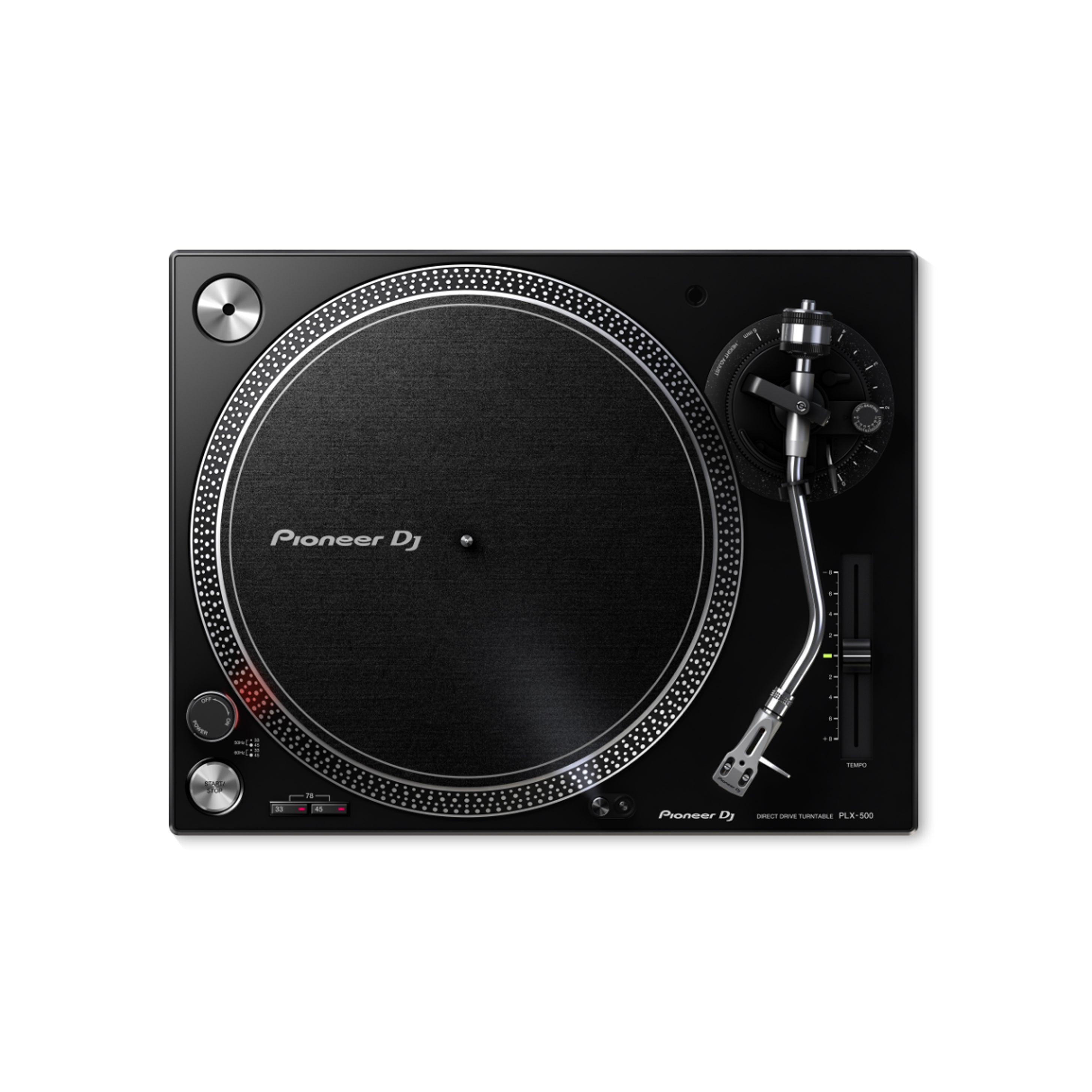 Pioneer DJ PLX-500-K ターンテーブル ブラック PLX-500 ダイレクトドライブターンテーブル (black) - Pioneer DJ