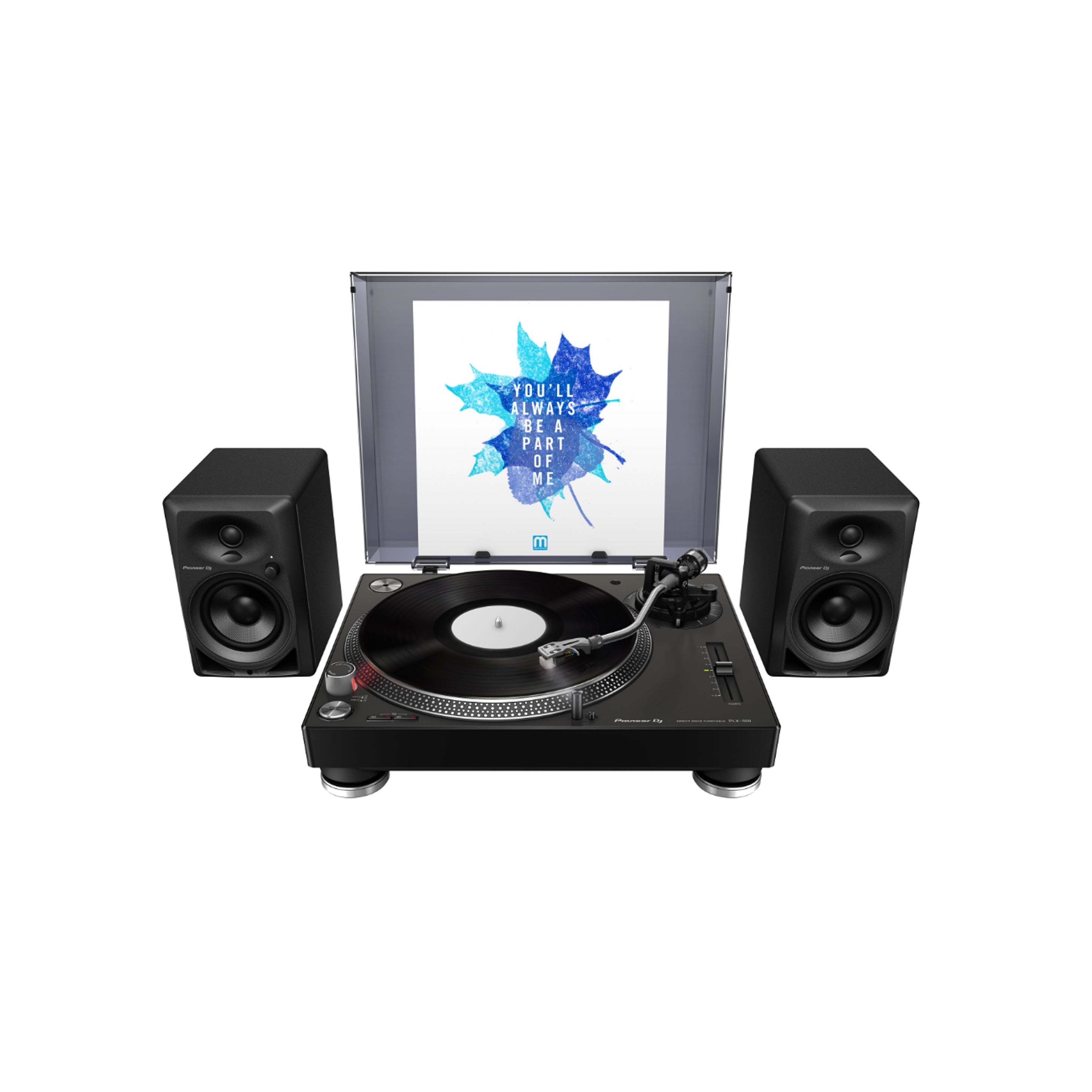 Pioneer PLX-500-K Direct-Drive Turntable (Black) – AV Shack