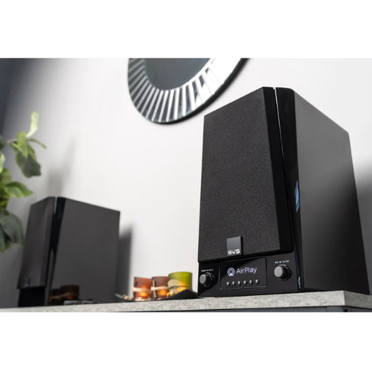 SVS Prime Wireless Pro - Powered Active Bookshelf Speaker (Pair)