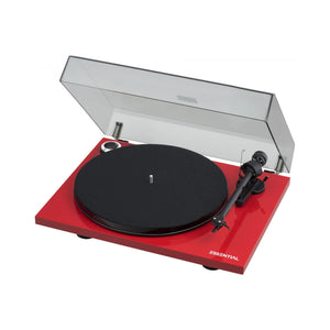 Pro-ject Essential III Turntable - Belt Drive Turntable (Red)