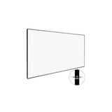 Cressida CREFN2001609CMW - 200 inches 16:9 Ratio 4K Matt White Ultra Slim Fixed Frame Projection Screen