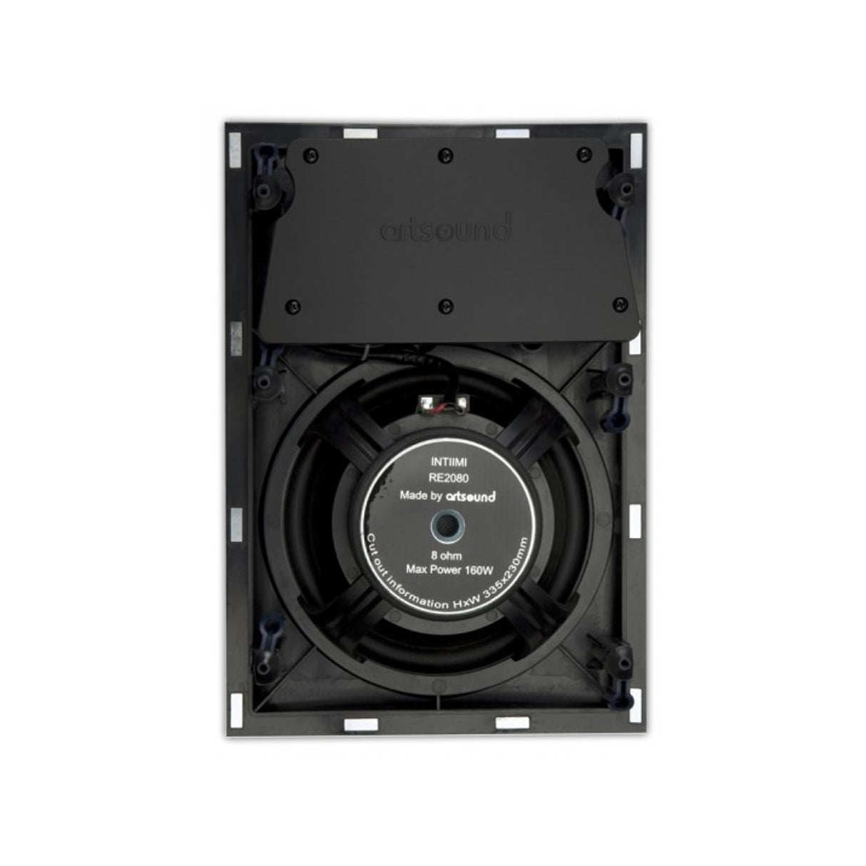 Artsound RE2080 3-Way In-Wall Speaker (160W) (Pair)