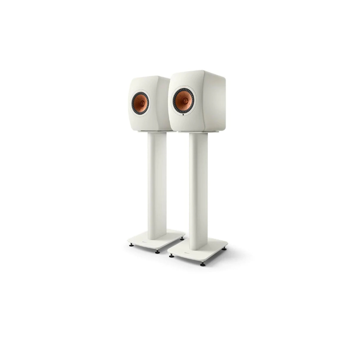 KEF S2 Floor Stands - For Kef LS50 Series (Mineral White)