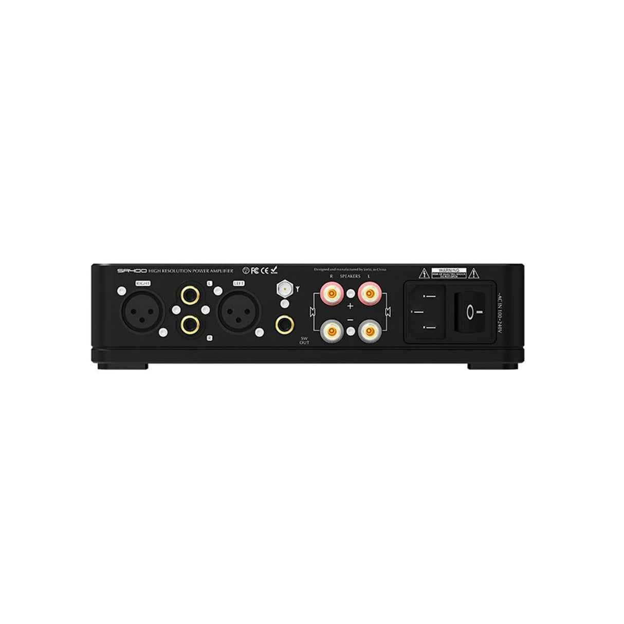 S.M.S.L SA 400 - 2.1 Channel Power Amplifier with Inbuilt Bluetooth