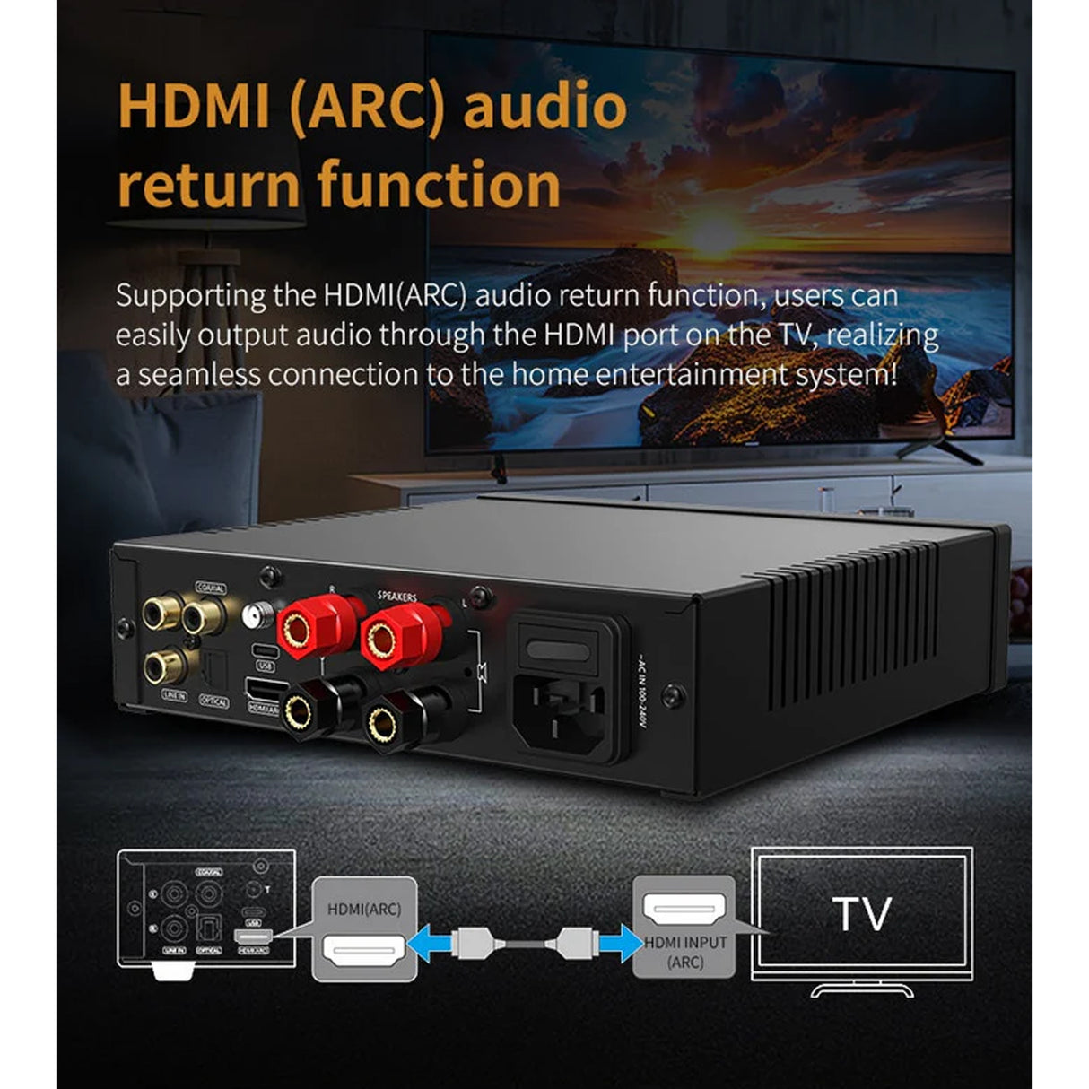 Hdmi Arc Samsung Led Tv Audio Out To Home Theater Smart Tv Samsung