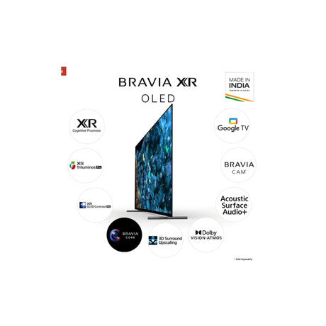 Sony XR-65A80L Bravia - XR Series 65 Inches (164 Cm) 4K Ultra HD Smart OLED Google TV (Black)