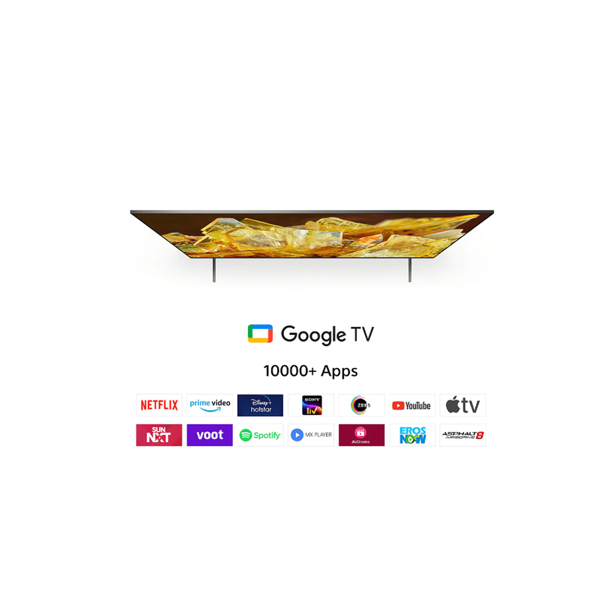 Sony XR-75X90L Bravia -  XR Series 75 Inches (189 Cm) 4K Ultra HD Smart Full Array LED Google TV (Black)