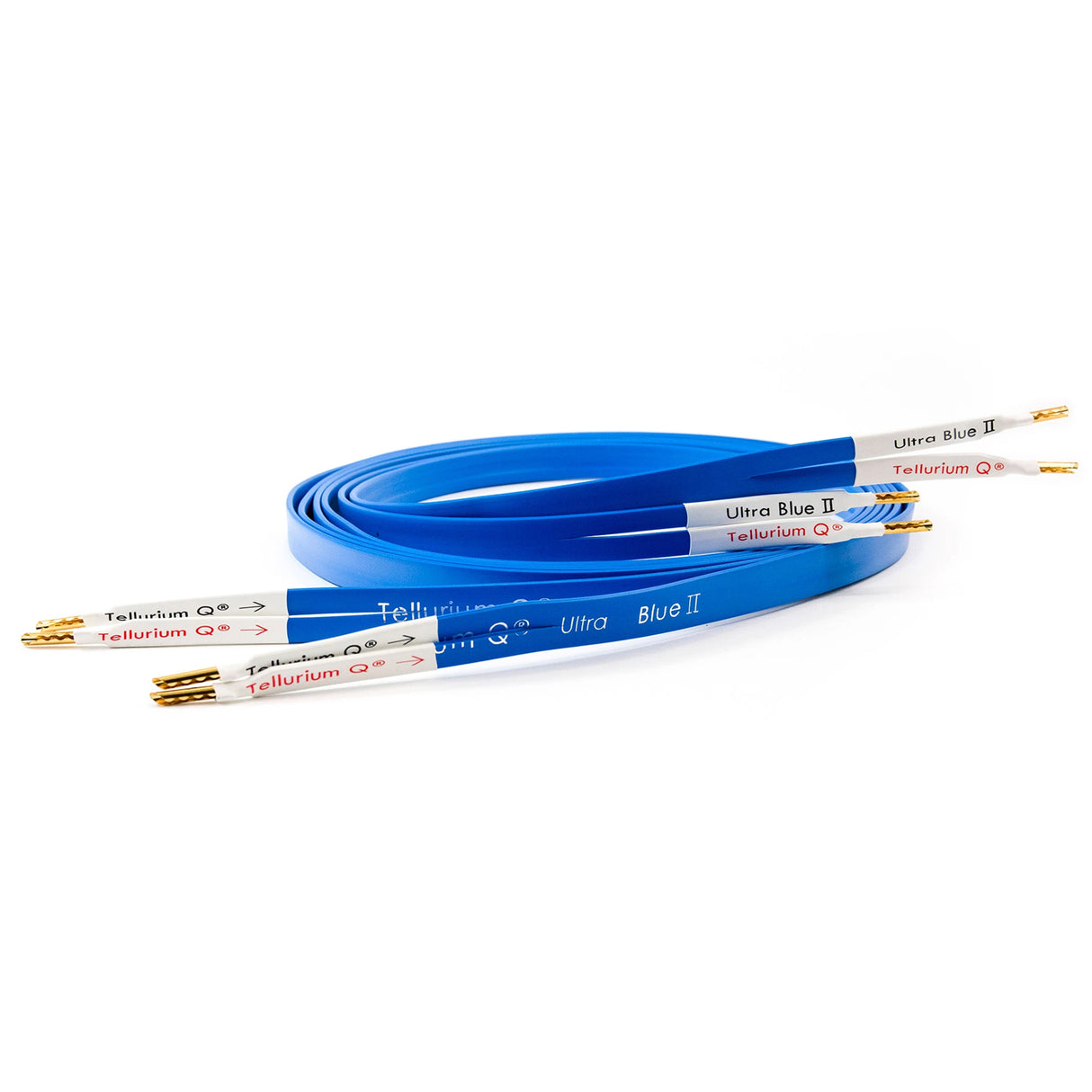 Tellurium Q Ultra Blue II - Terminated Speaker Cable (2.5 Meter) (Pair)