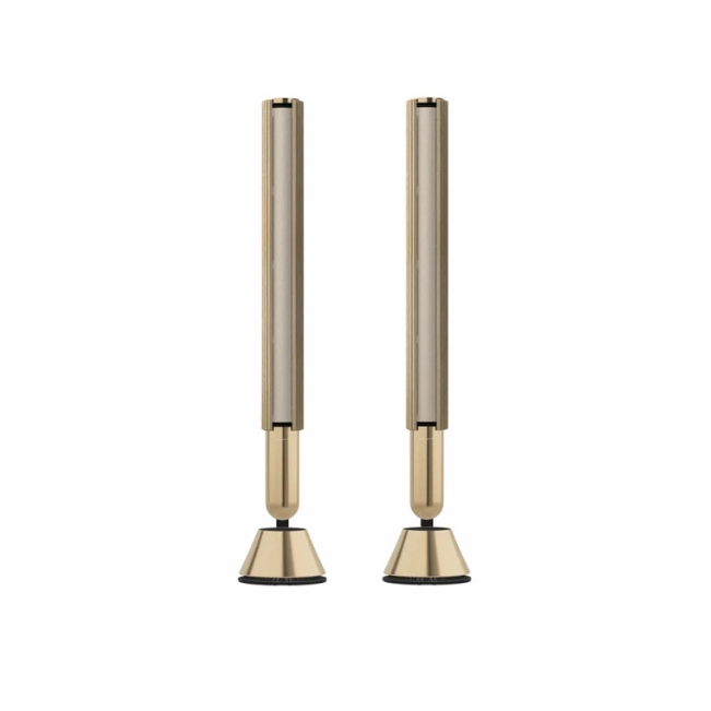 Bang & Olufsen Beolab 28 - Wireless Streaming Stereo Speaker (Pair) (Bronze + Light Oak)