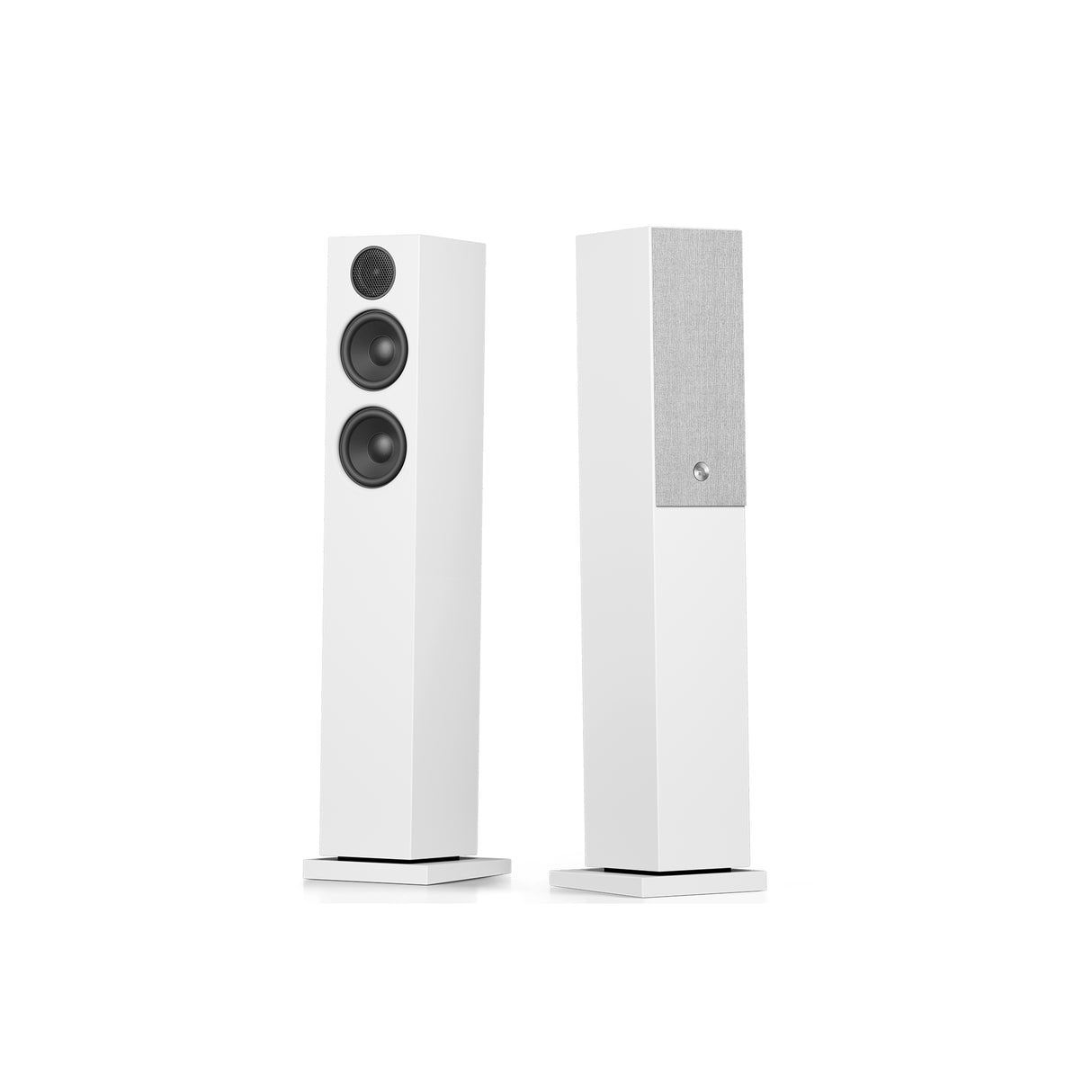 Audio Pro A38 - Powered Floor Standing Speakers (Pair) (White)