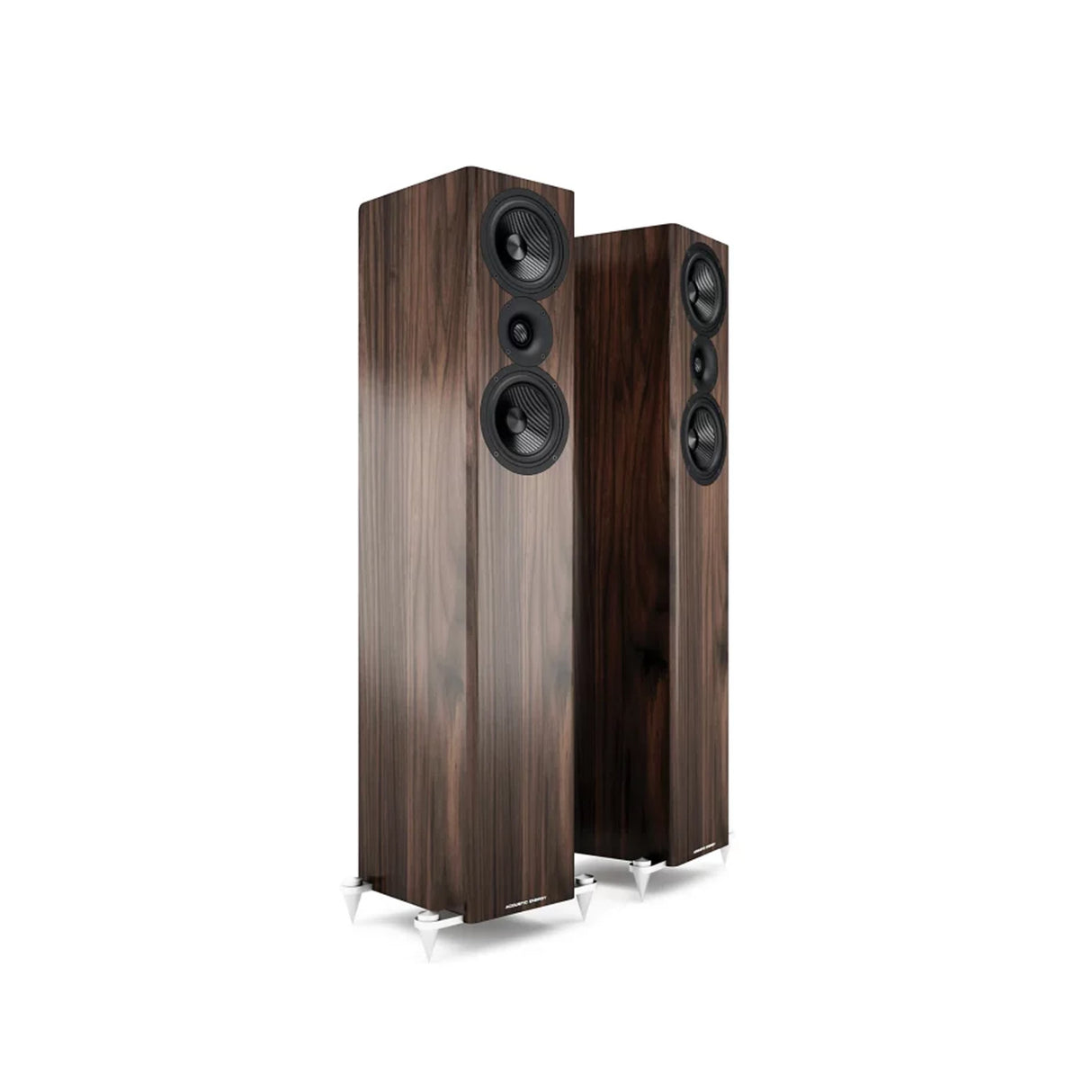 Acoustic Energy AE509 - 2.5 Way Floor Standing Speaker (Pair) (Walnut Vinyl Veneer)