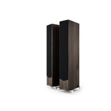 Acoustic Energy AE520 - 3 Way Floor Standing Speaker (Pair) (Walnut Vinyl Veneer)