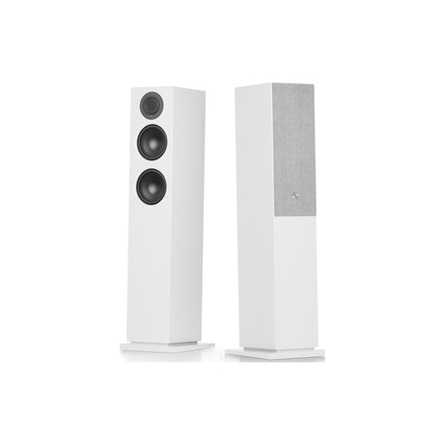 Audio Pro A48 - Powered Floor Standing Speakers (Pair) (White)