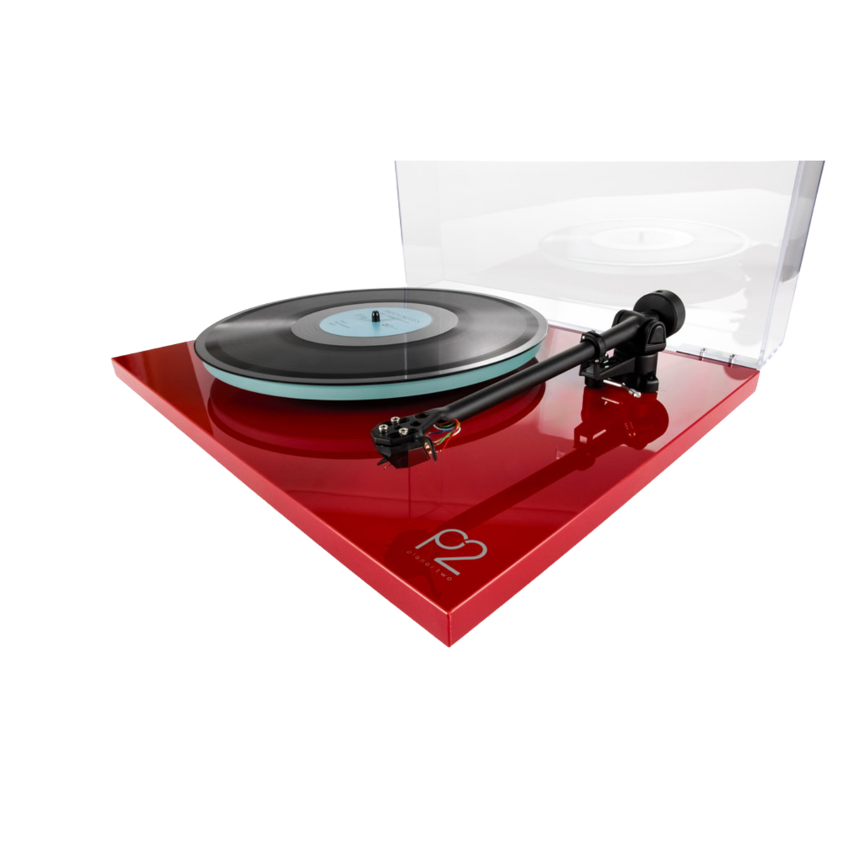 Rega Planar 2 Turntable with Rega ND3 MM Cartridge (Red Colour)