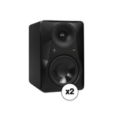 Mackie MR624 - 6.5 Inches 2-Way Powered Studio Monitor Speaker (Pair) (Black)