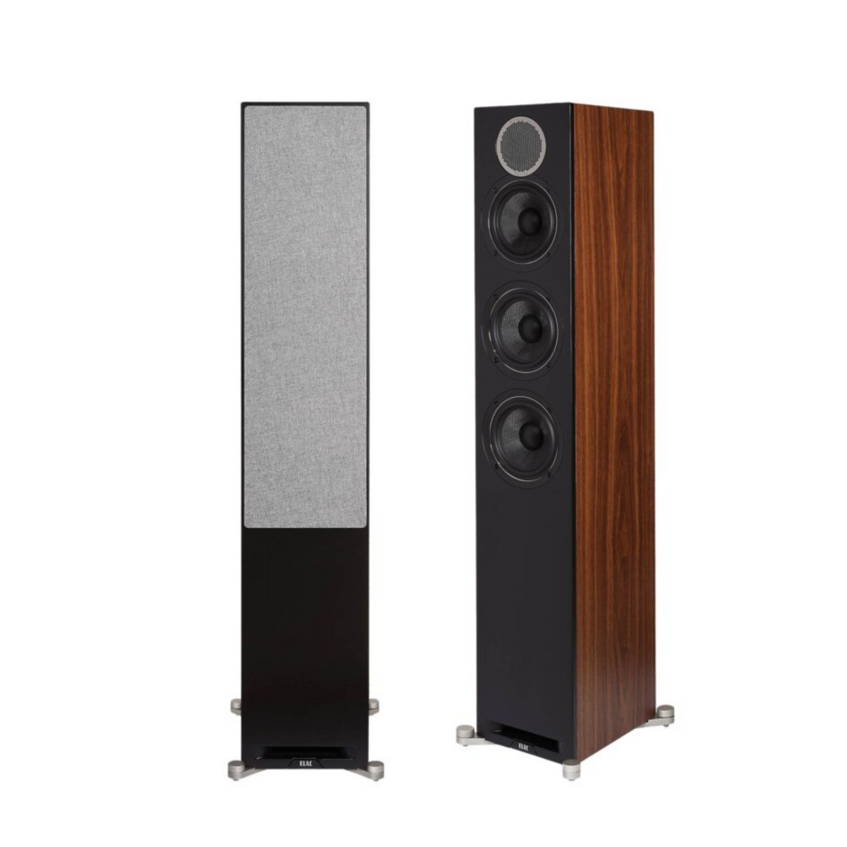 Elac DFR52 Debut Reference Floor Standing Speakers (Pair) (Walnut/Black)