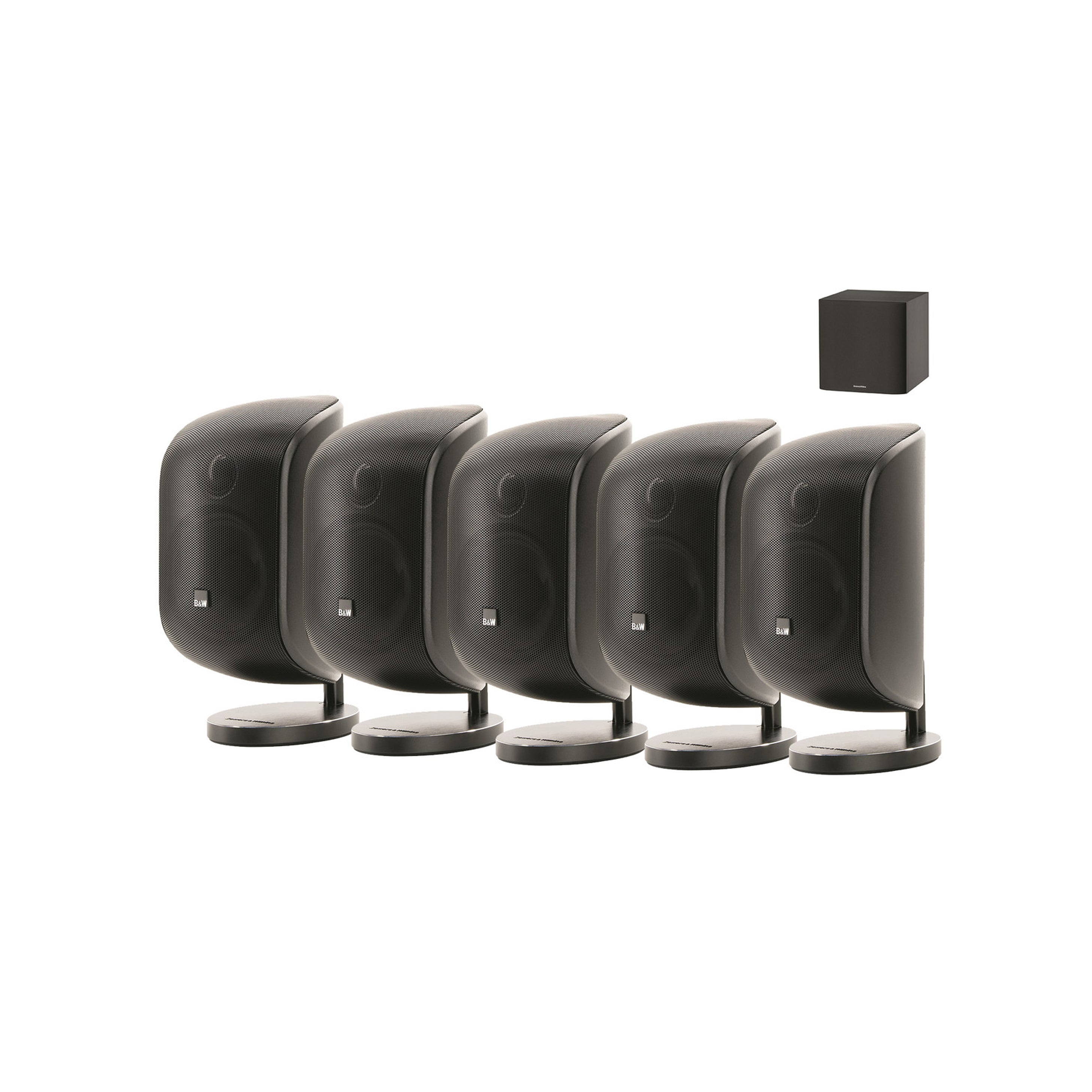 Bowers & Wilkins M1 Satellite Speaker & ASW-608 8 Inches Subwoofer