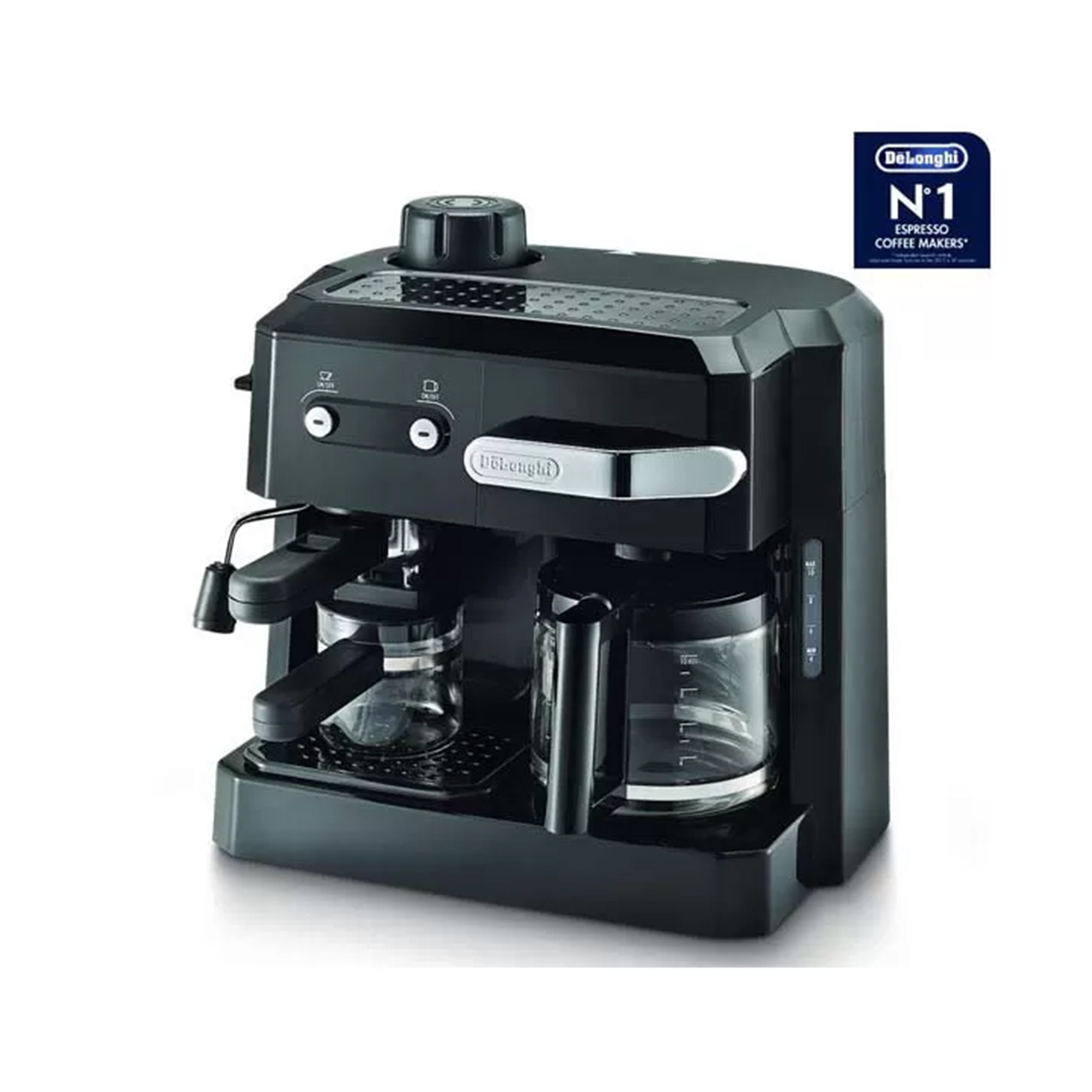 DeLonghi BCO320 Combi Espresso and Filter Coffee Machine Black