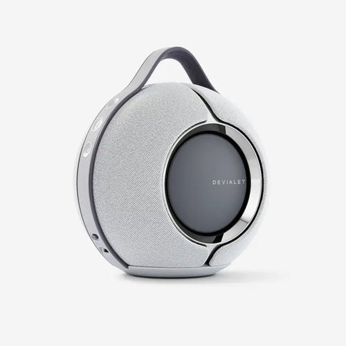 Devialet Mania - high fidelity portable smart speaker with 360° stereo sound (Light Grey)