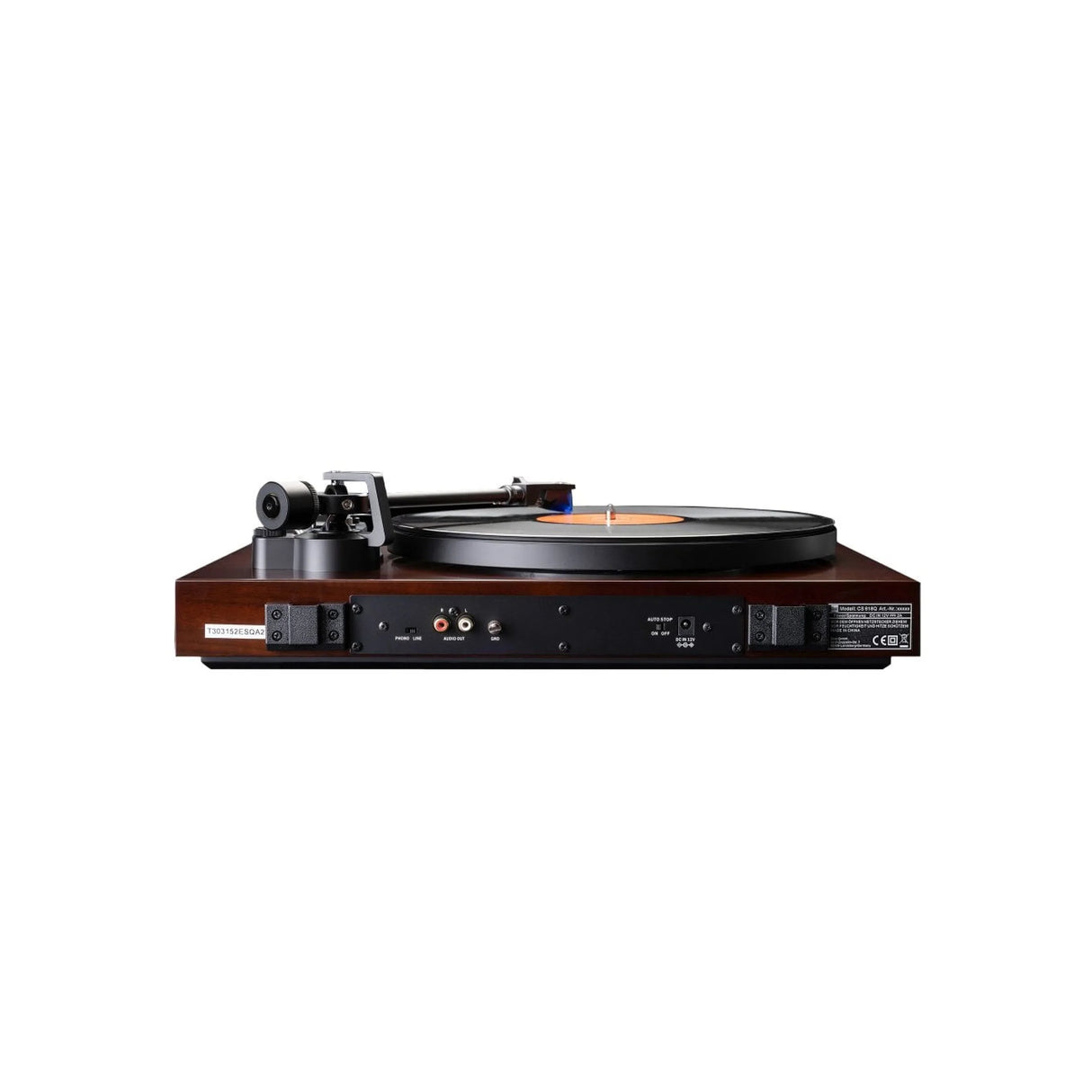 Dual CS 618Q Automatic Direct-Drive turntable with built-in phono preamp (Walnut)