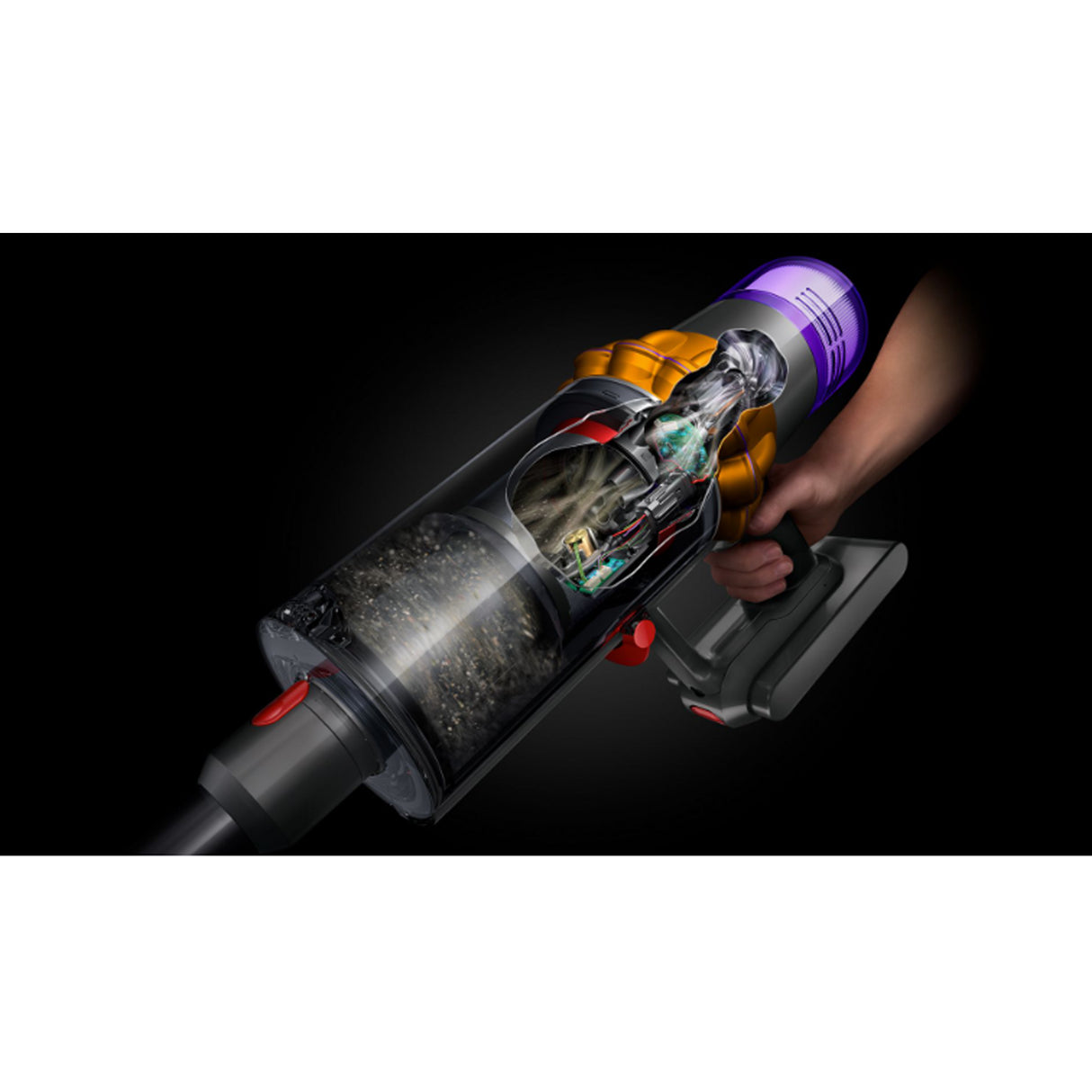 Dyson V15 Detect Detect Dry Vacuum Cleaner (Silver/Yellow)