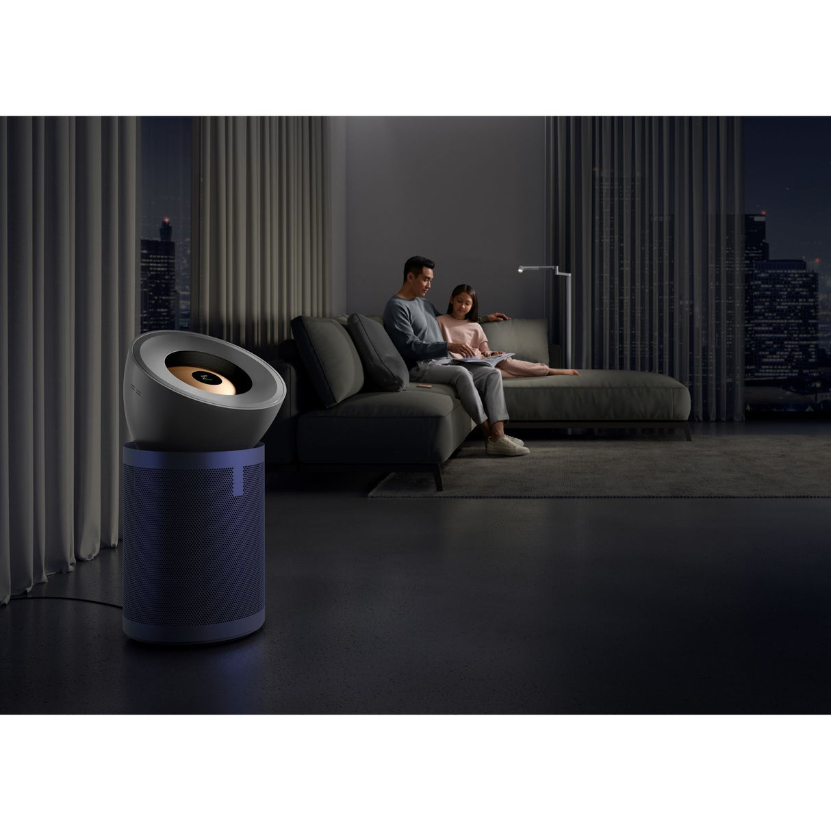 Dyson Big + Quiet BP02 Air Purifier (White & Silver)