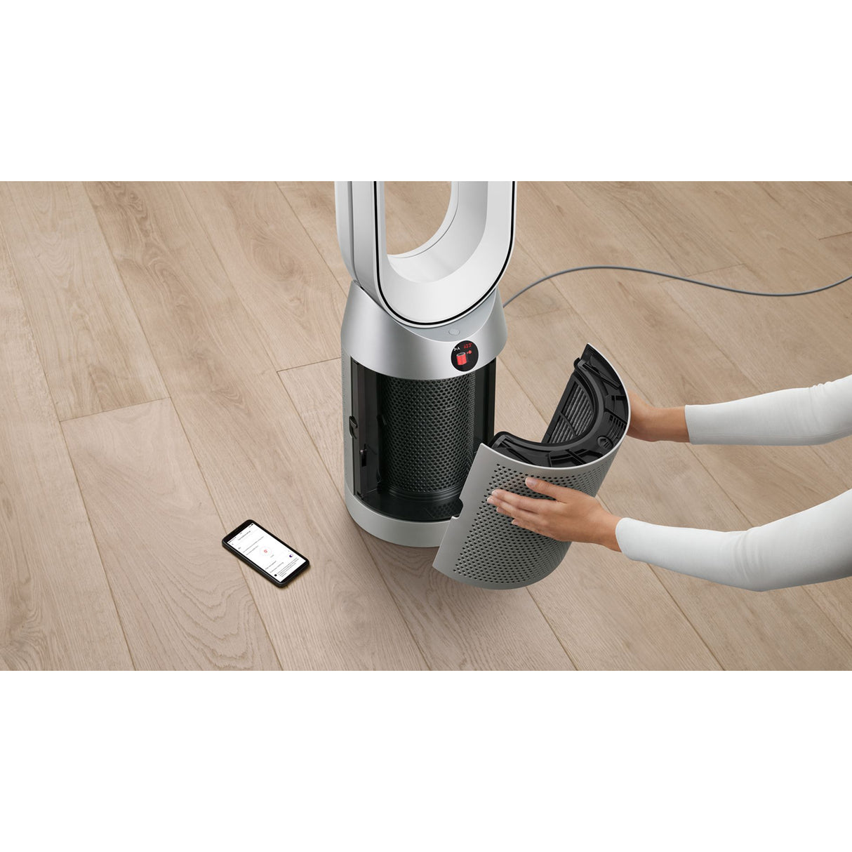 Dyson TP07 - Purifier Cool  Air Purifier (White/Silver)