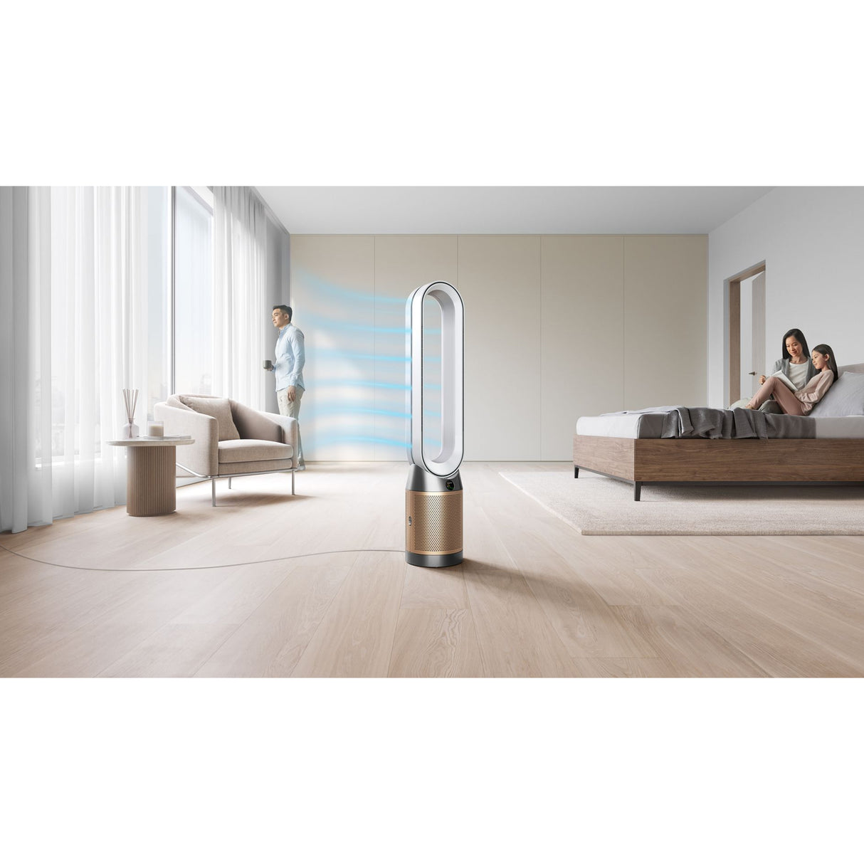 Dyson TP09 - Purifier Cool Formaldehyde Air Purifier (White/Gold)