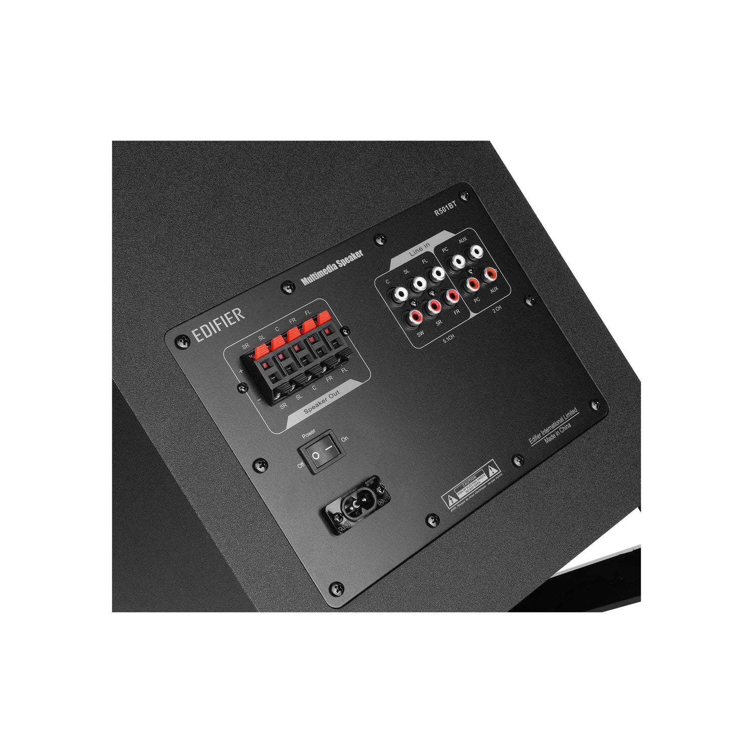 Edifier R501BT - 5.1 Bluetooth Multimedia Speaker System (Black) – AV Shack