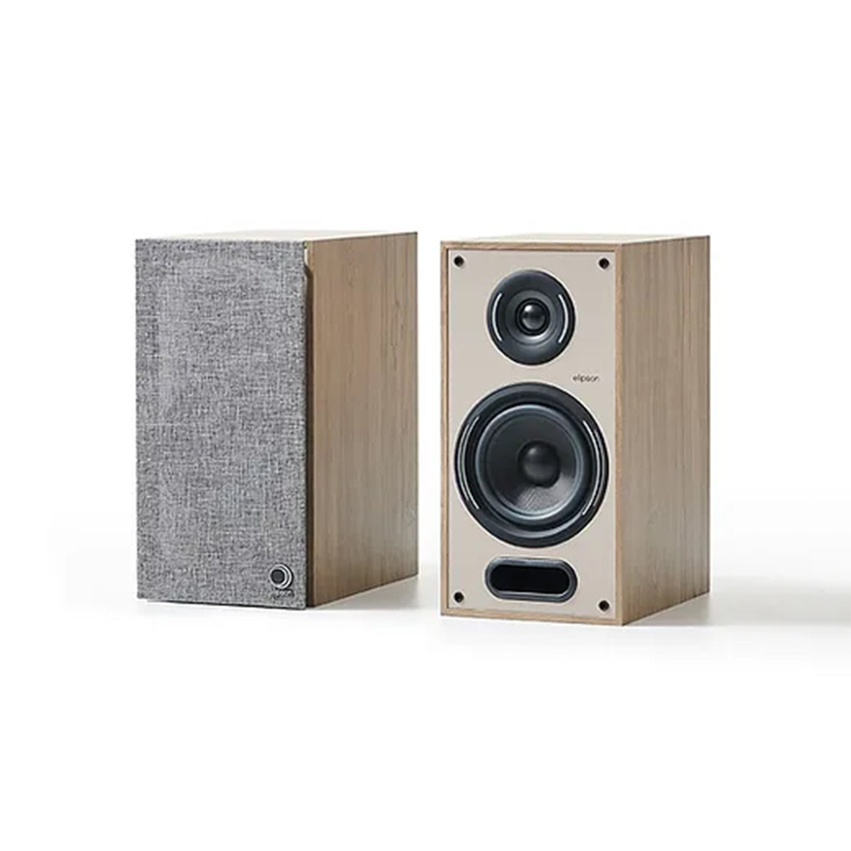 Elipson Horus 6B - 2-Way Bookshelf Speaker (Light Wood)(Pair)