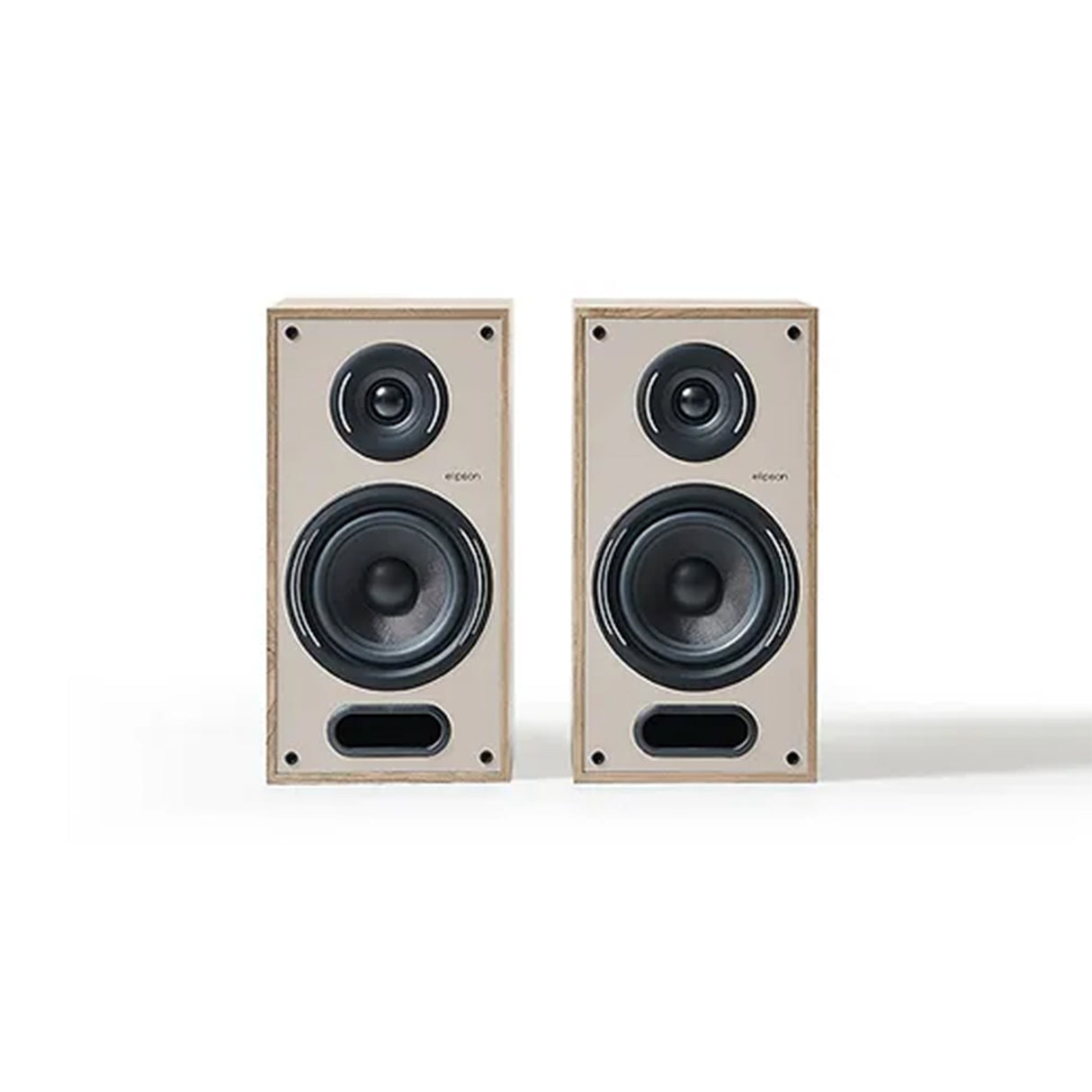 Elipson Horus 6B - 2-Way Bookshelf Speaker (Light Wood)(Pair)