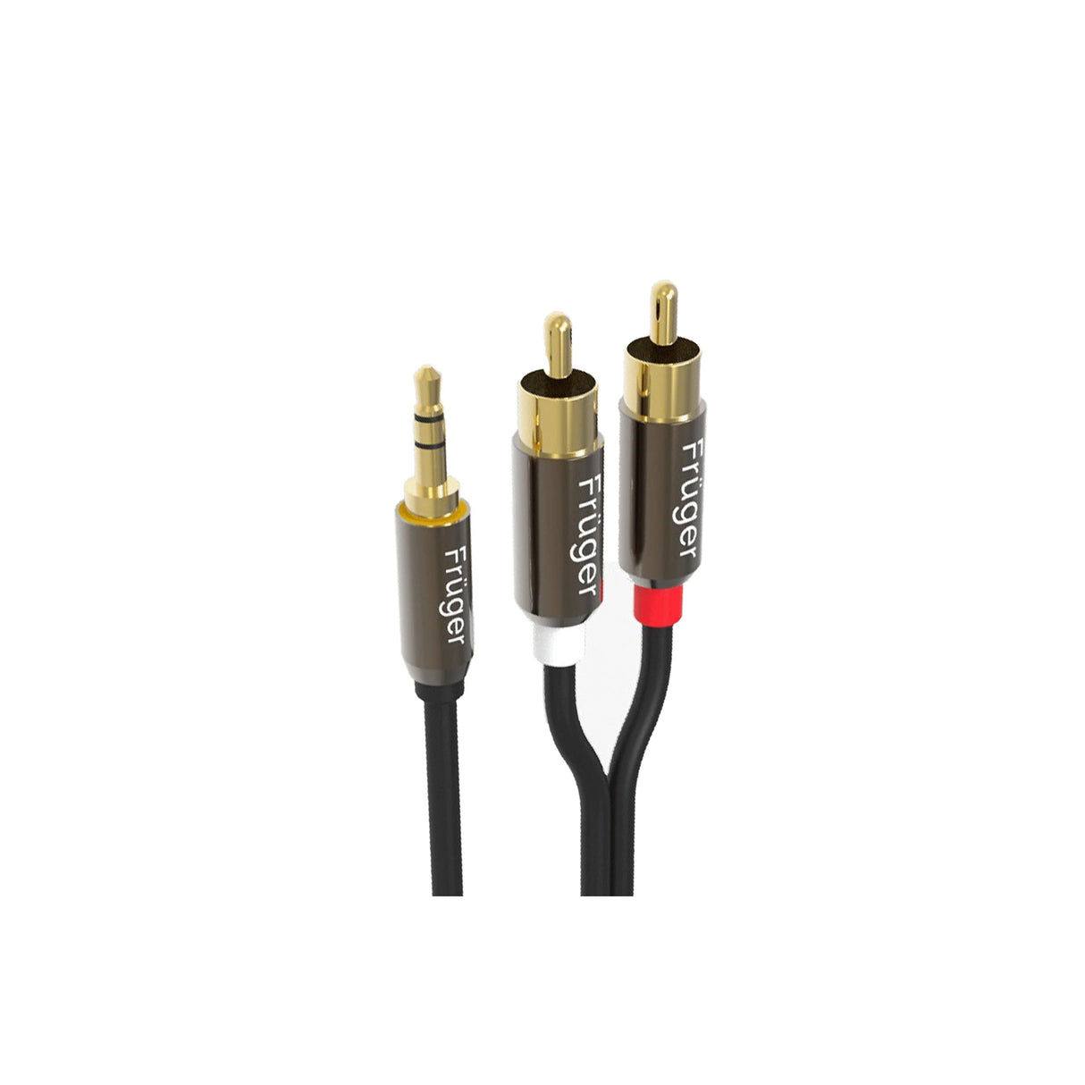 Fruger FC-PL01: EP TO 2RCA Cable (3.5MM To 2RCA) (3 Meters)