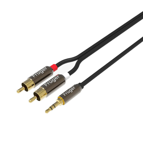 Fruger FC-PL01: EP TO 2RCA Cable (3.5MM To 2RCA) (3 Meters)