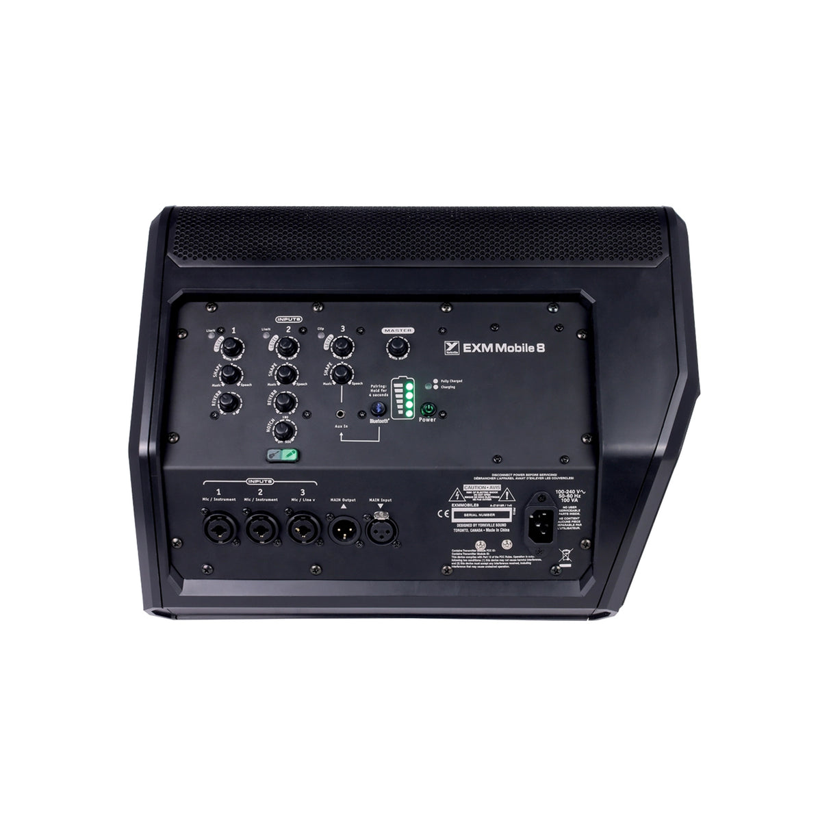 Yorkville EXM-Mobile-8 Portable PA System with Battery