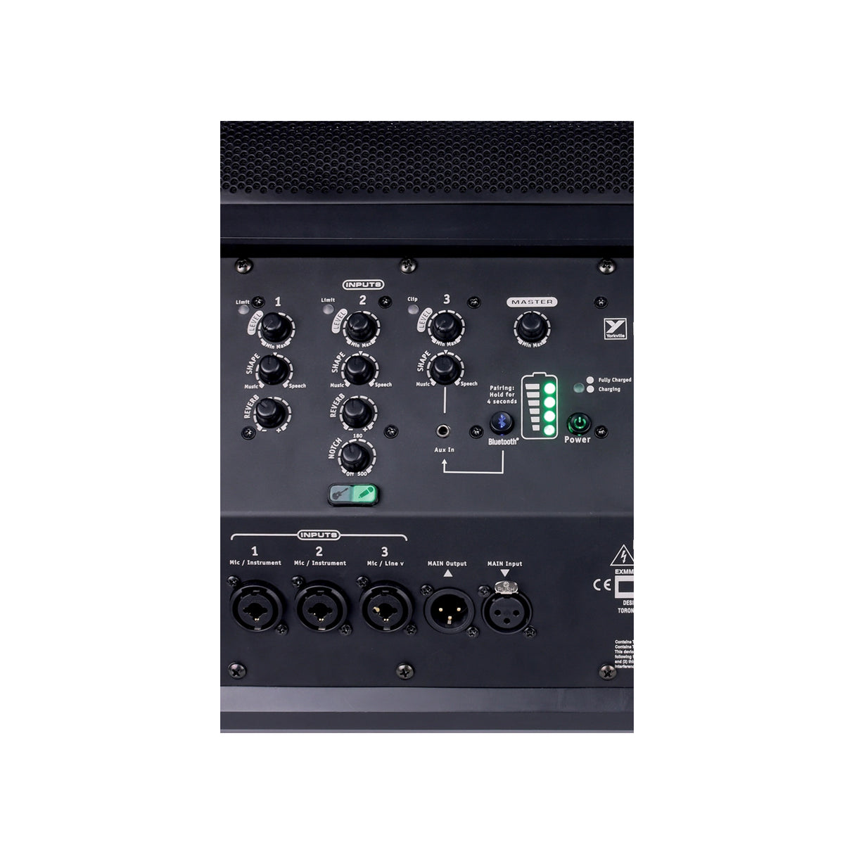 Yorkville EXM-Mobile-8 Portable PA System with Battery