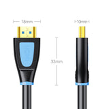 Fruger Graphite Series FC-G002 - 4K Hdmi Cable (2 Meters)