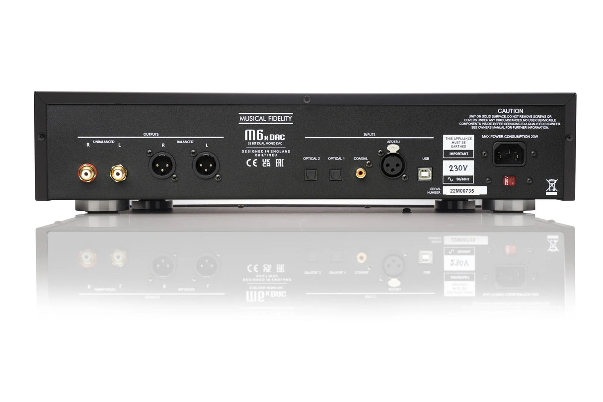 Musical Fidelity M6X DAC - Digital to Analog Converter (DAC) (Black)