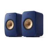 KEF LSX II - Powered/Active Bookshelf Speaker (Pair) (Cobalt Blue)