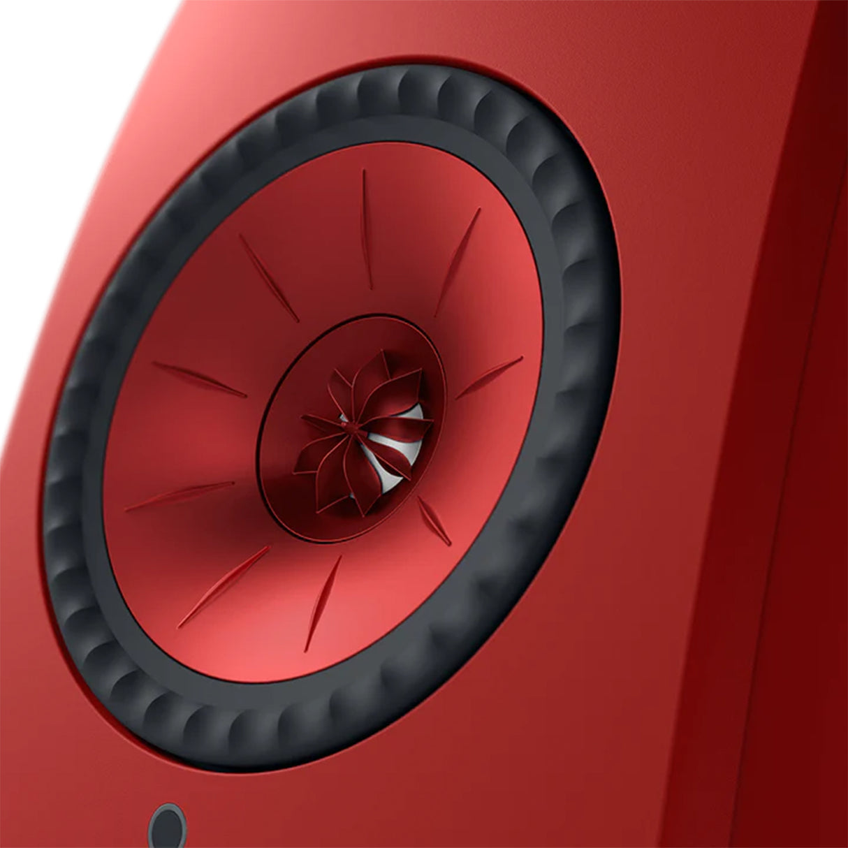 KEF LSX II - Powered/Active Bookshelf Speaker (Pair) (Lava Red)