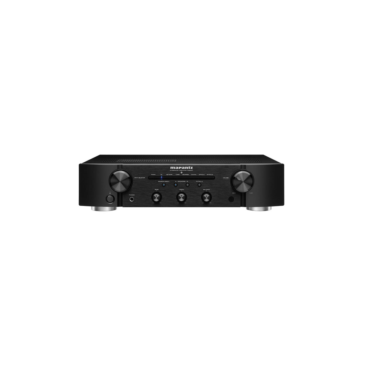 Marantz PM6007 Stereo Amplifier + Marantz CD6007 CD Player + Q Acoustics 3020i Bookshelf Speaker (Black) (Stereo Bundle Package)