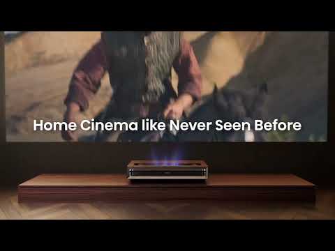 Hisense PX-3 Pro - 3000 Lumens Triple Laser Android Smart 4K Ultra Short Throw Laser Projector