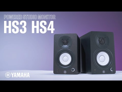 Yamaha HS4 - 4.5'' Studio Monitor Powered Speaker (Black) (Pair)