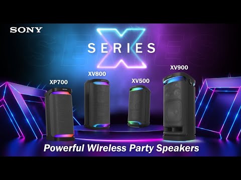 Sony SRS-XV500 Wireless Portable Bluetooth Karaoke Party Speaker