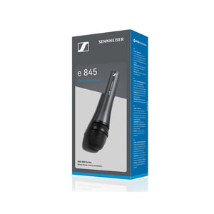 Sennheiser E845 Switchless Supercardioid Dynamic Vocal Microphone (Black)