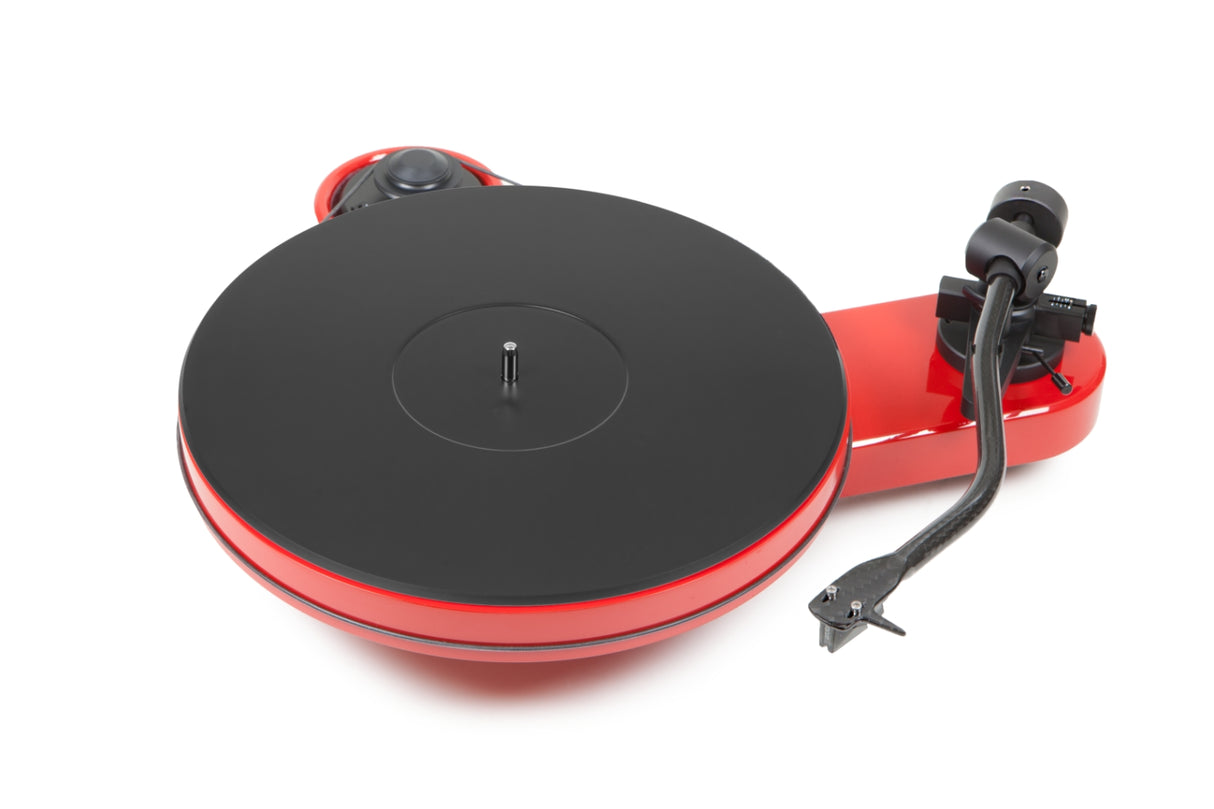 Pro-Ject RPM 3 Carbon Turntable with Ortofon 2M Silver (Belt Drive) (Red)