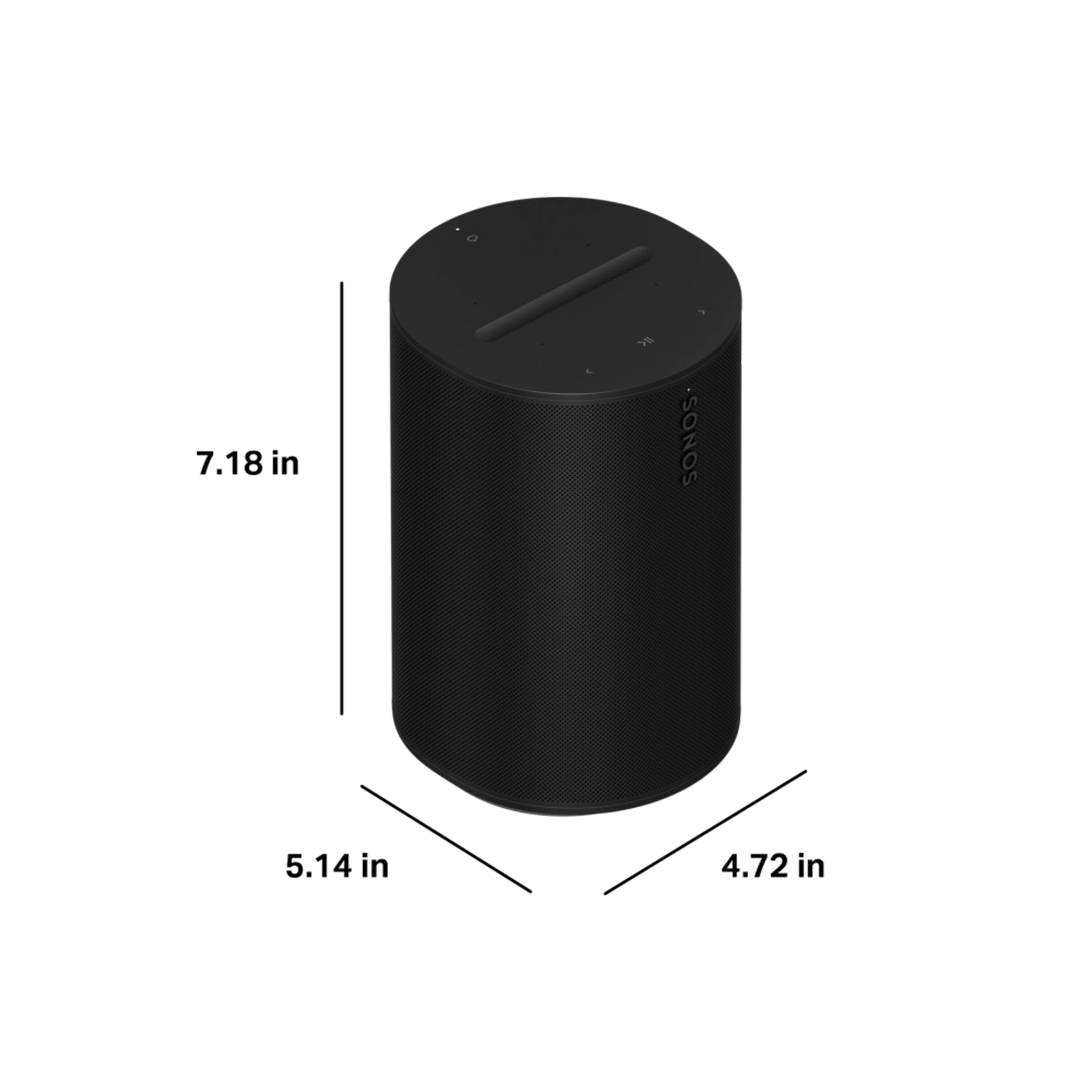 Sonos Era 100 - Wireless Speaker/Multiroom Speaker (Black) (Each