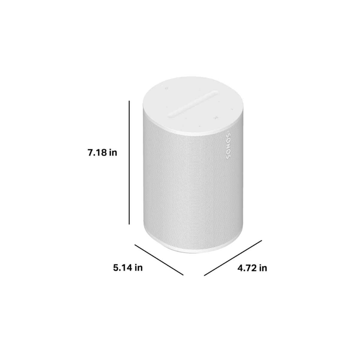 Sonos Era 100 - Wireless Speaker/Multiroom Speaker (White) (Each)