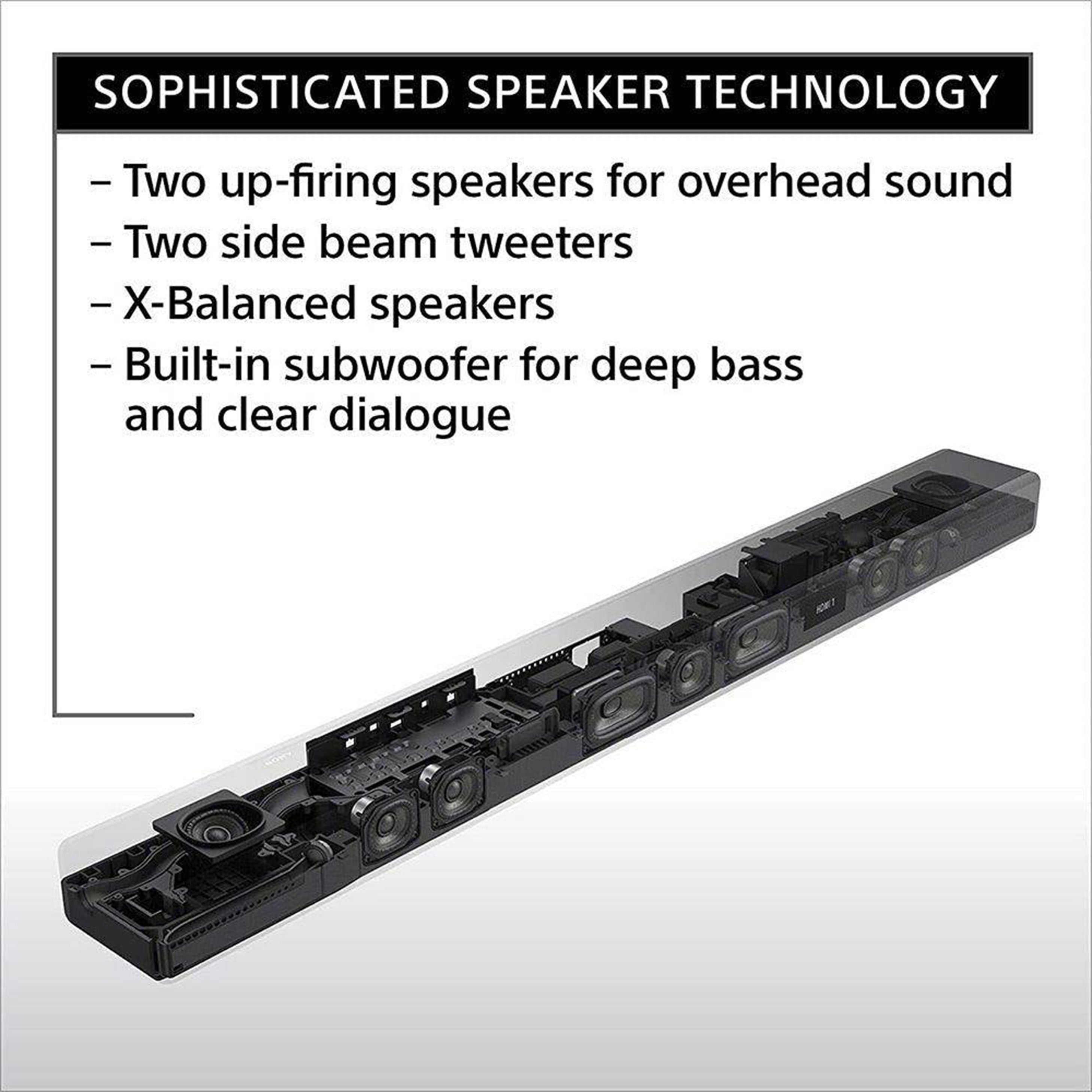 Sony HT-A7000 - 7.1.2/9.1 Channel Dolby Atmos Soundbar Wireless