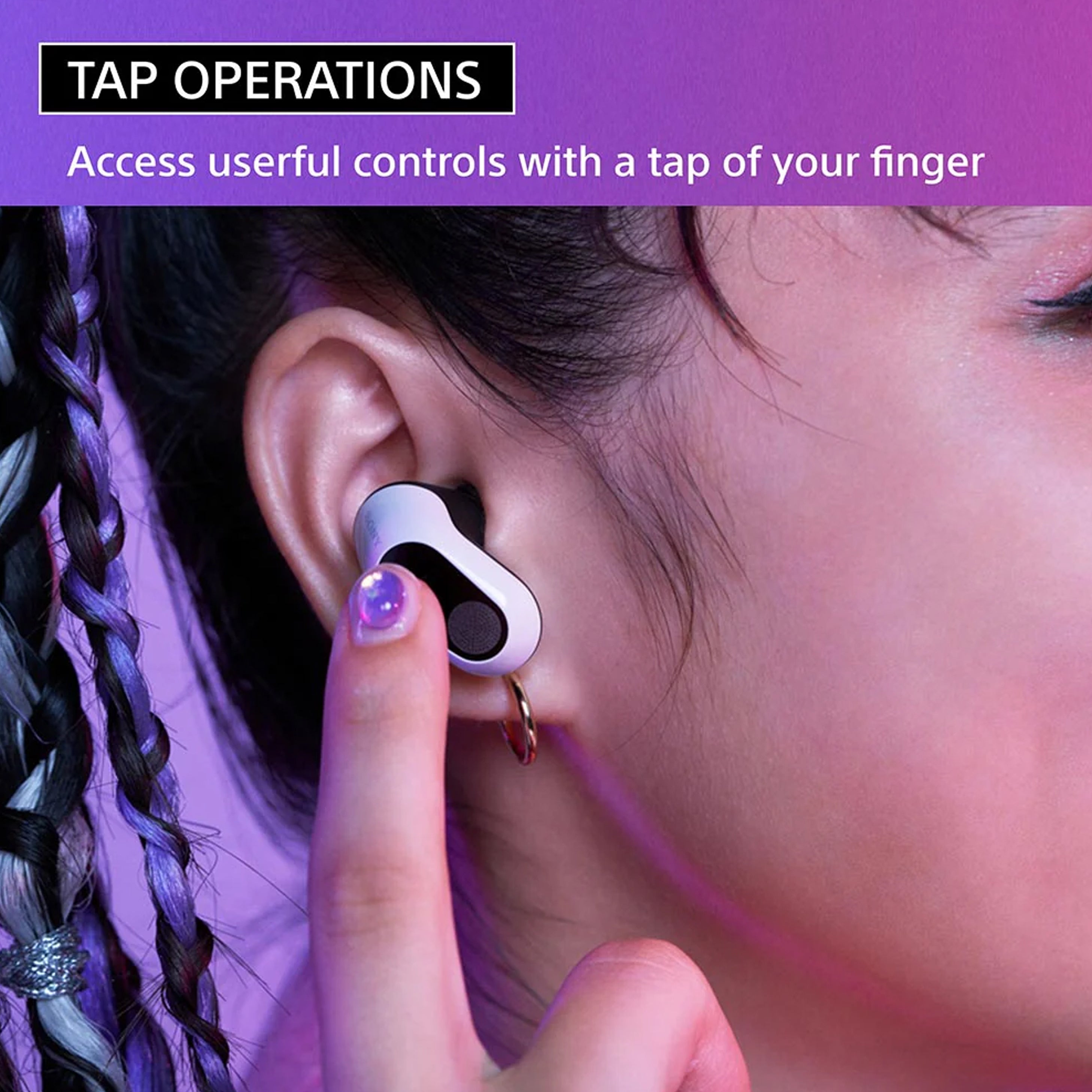 Sony WF-G700N - Lightest Truly Wireless Noise Cancellation Gaming