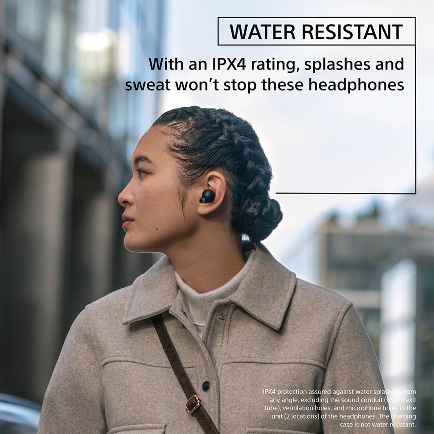 Sony WF-1000X M5 Wireless Noise Cancellation Earphones (Black